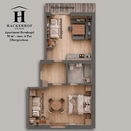 Aparthotel Hackerhof Apartments&zimmer Goldegg im Pongau