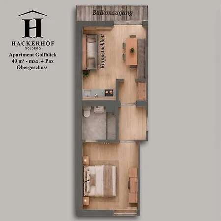 Aparthotel Hackerhof Apartments&zimmer Goldegg im Pongau