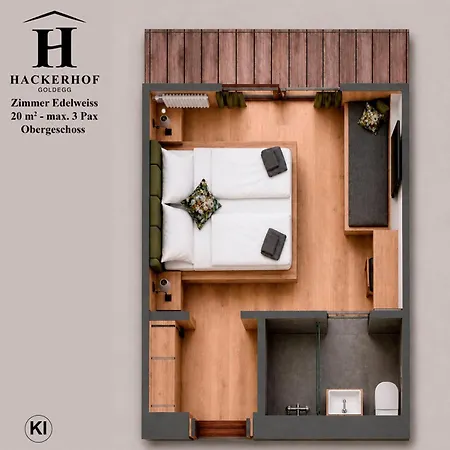 Appart hôtel Hackerhof Apartments&zimmer 3*