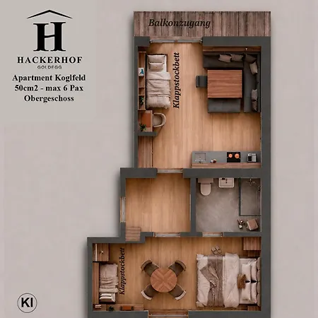 Hackerhof Apartments&zimmer Goldegg